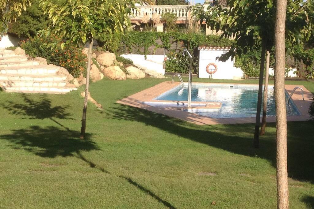 滨海托萨Casita Blanca Con Fibra Optica Y Piscina Cominutaria别墅 外观 照片